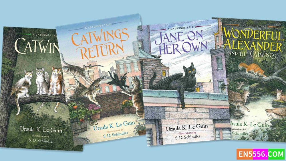 Catwings Series 1-4 - Ursula K. Le Guin 有声书音频MP3+电子书4632 作者:英语小助手 帖子ID:281551 