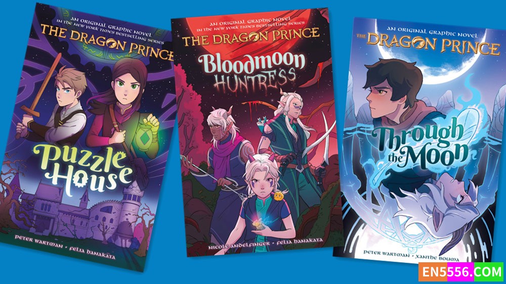The Dragon Prince Graphic Novel Series 1-3 电子书 漫画cbr 龙太子7186 作者:英语小助手 帖子ID:281595 