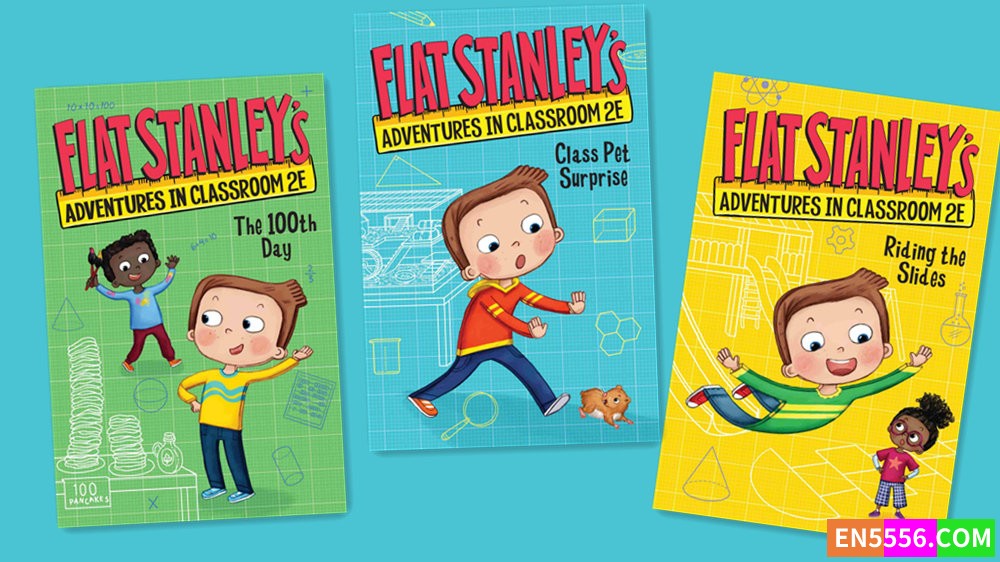 Flat Stanley's Adventures in Classroom 2E Series 1-3 -Jeff Brown - 有声书音频MP3+电子书754 作者:英语小助手 帖子ID:281686 