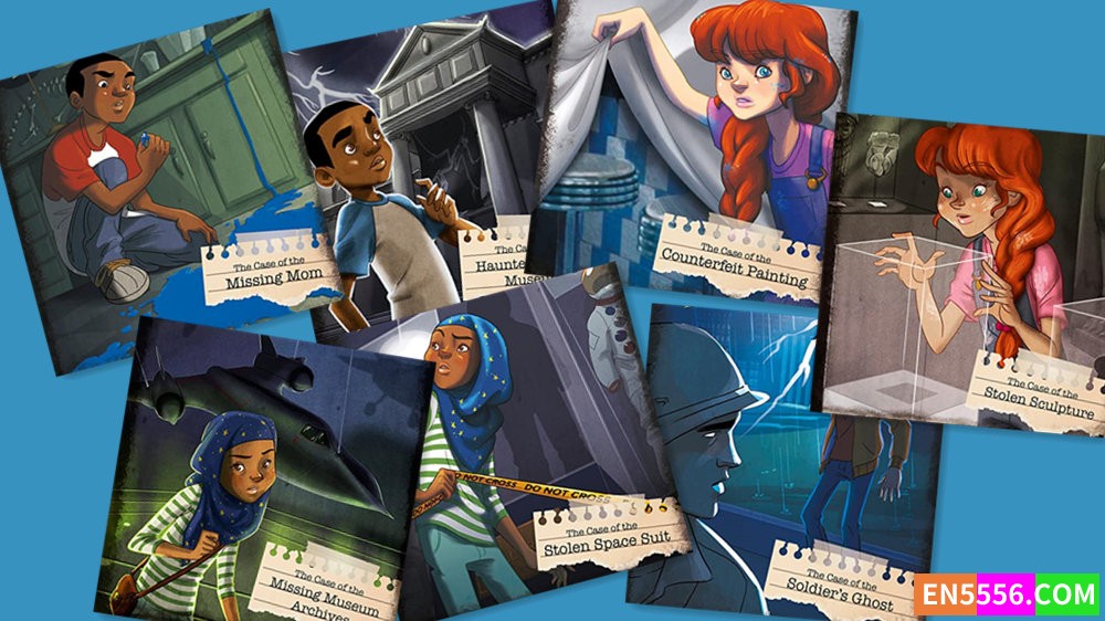 Museum Mysteries Series 1-7 - Steve Brezenoff 有声书音频MP3+电子书 1-108399 作者:英语小助手 帖子ID:281756 
