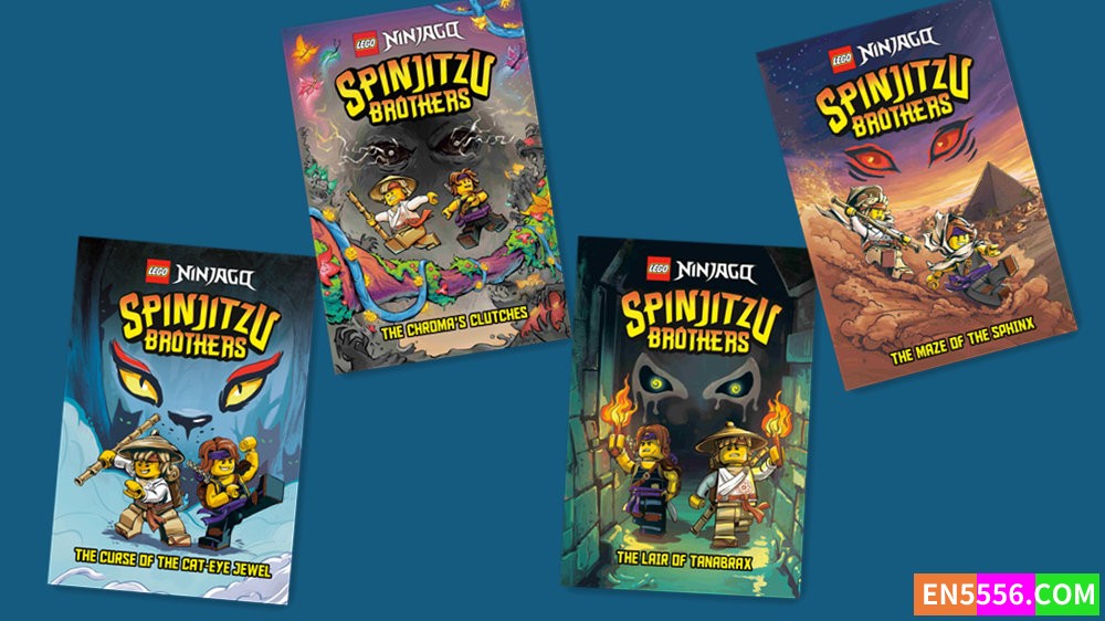 Spinjitzu Brothers Series 1-4- Tracey West 电子书mobi+epub3247 作者:英语小助手 帖子ID:281771 