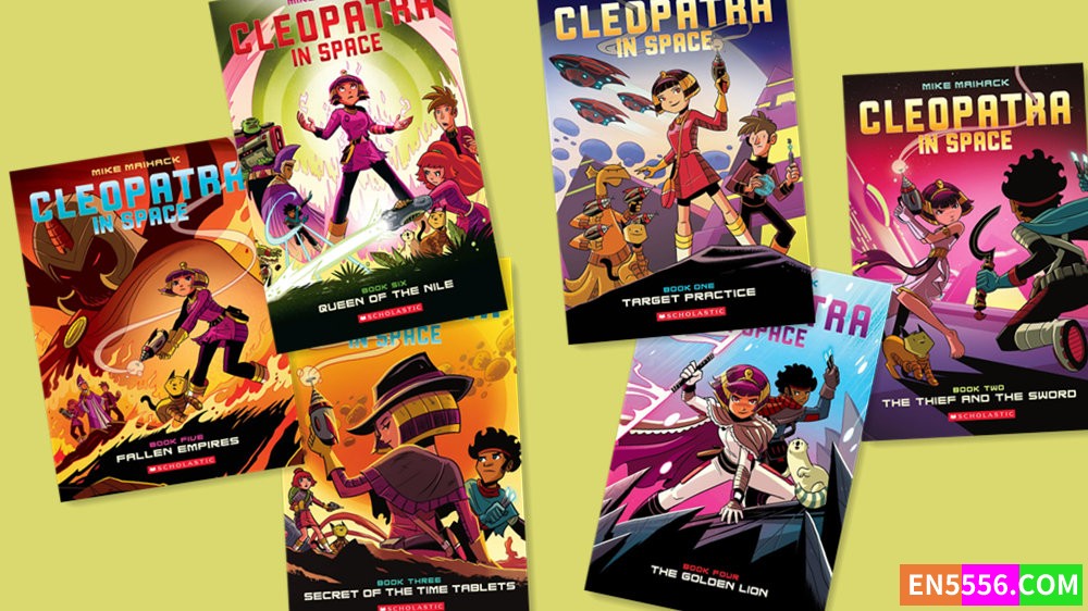 Cleopatra in Space Series 1-6 - Mike Maihack 电子漫画cbr7034 作者:英语小助手 帖子ID:281775 