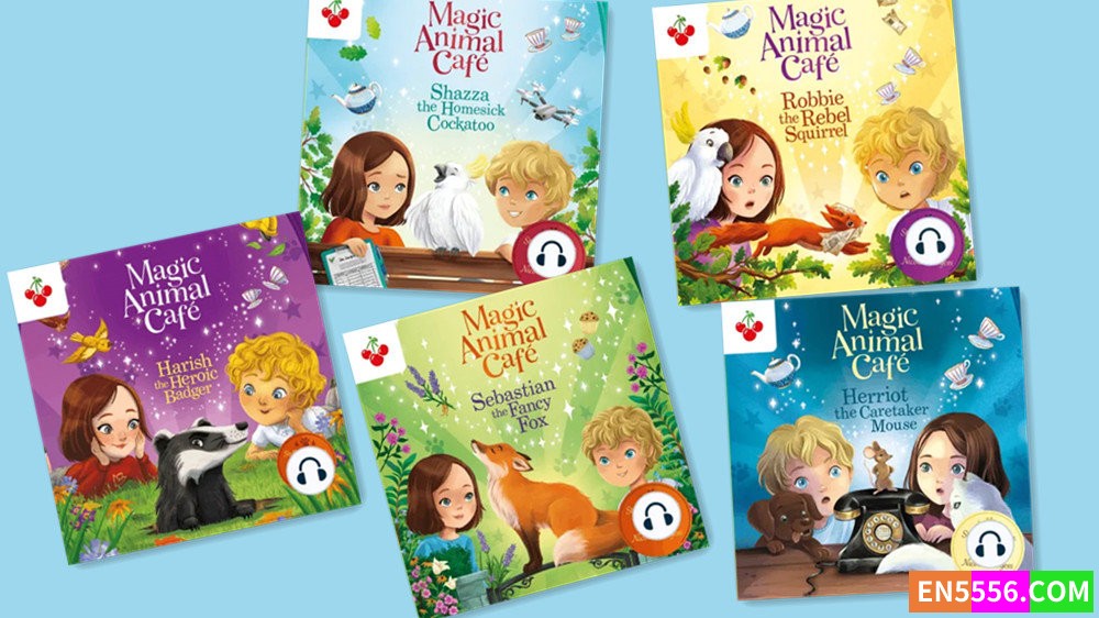 Magic Animal Cafe Series 1-5 - Stella Tarakson 有声书音频MP33982 作者:英语小助手 帖子ID:281811 