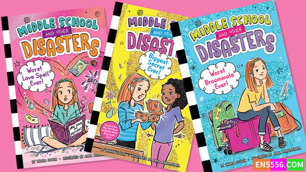 Middle School and Other Disasters Series 1-3 - Wanda Coven - 电子书mobi+epub4865 作者:英语小助手 帖子ID:281838 