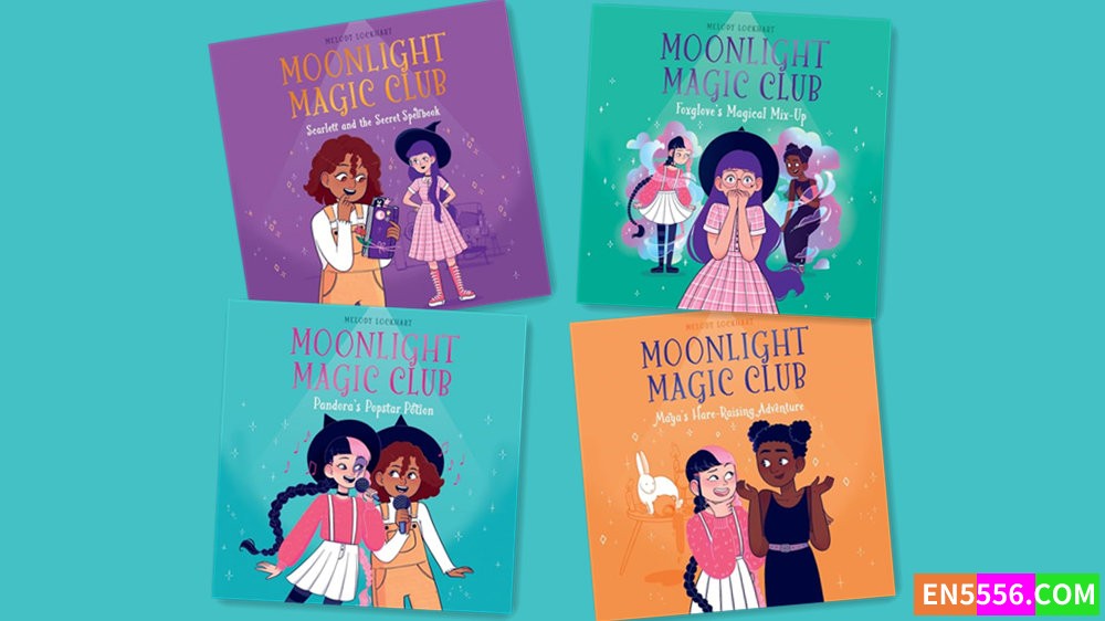 Moonlight Magic Club Series 1-4 - Melody Lockhart 有声书音频MP33150 作者:英语小助手 帖子ID:281880 