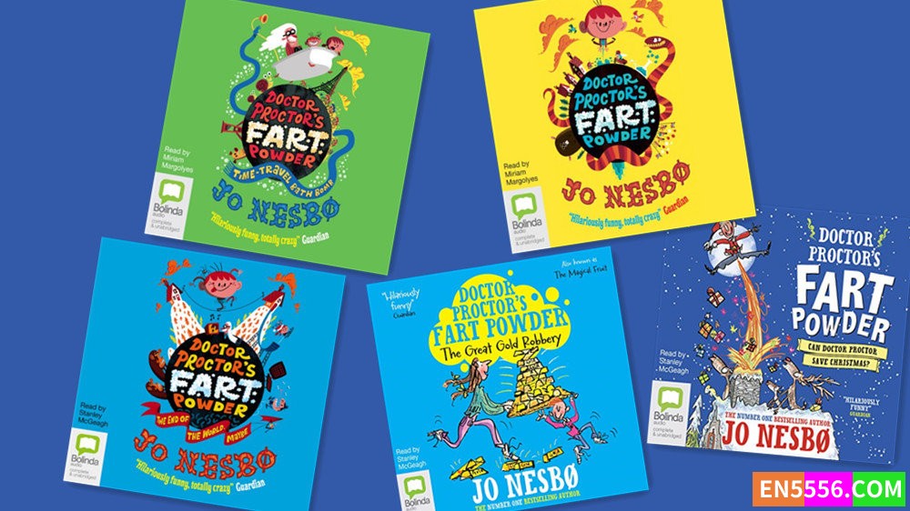Doctor Proctor's Fart Powder Series 1-5 - Jo Nesbo 有声书音频M4B+电子书mobi+epub9750 作者:英语小助手 帖子ID:281886 