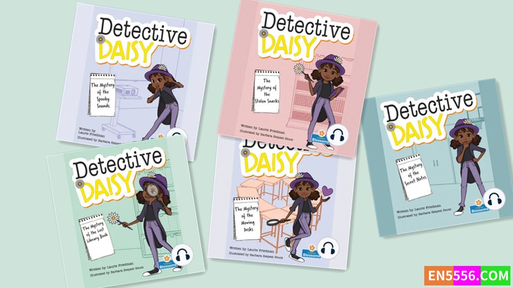 Detective Daisy Series 1-5 - Laurie B. Friedman 有声书音频MP33006 作者:英语小助手 帖子ID:281936 