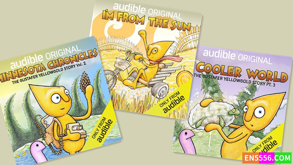 The Gustafer Yellowgold Story Series 1-3 - Morgan Taylor 有声书音频M4B2341 作者:英语小助手 帖子ID:281954 