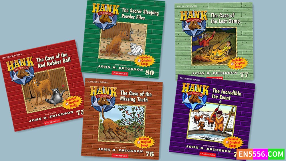 Hank the Cowdog Series 1-80+7 - John R. Erickson 警犬汉克历险记 有声书音频MP3/M4B (缺79)+电子书 1-759174 作者:英语小助手 帖子ID:281985 