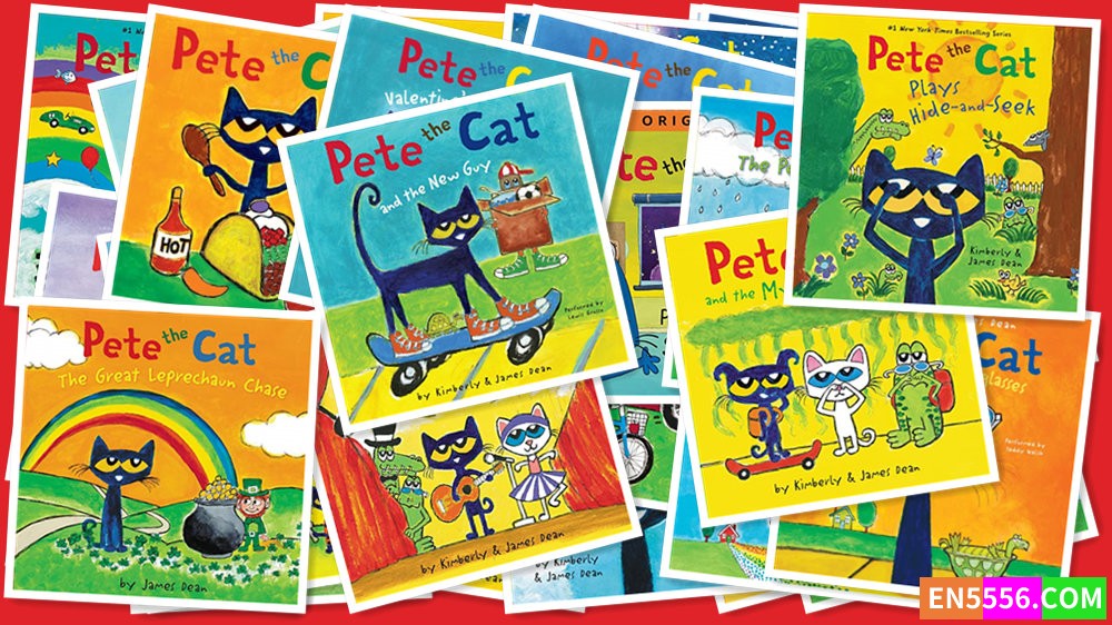 Pete the Cat Series - 40 Audiobooks - James Dean 有声书音频MP3 - 40本9069 作者:英语小助手 帖子ID:281990 