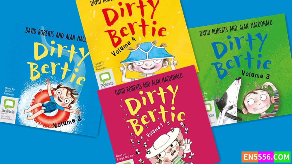 Dirty Bertie Volume 1-4 - Alan MacDonald 有声书音频M4B643 作者:英语小助手 帖子ID:282032 