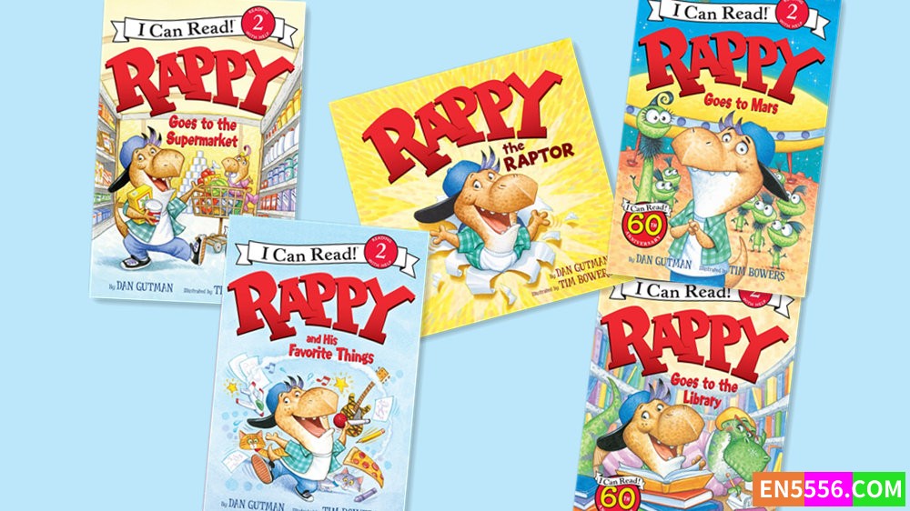 Rappy the Raptor Series 1-5 - Dan Gutman 有声书音频MP3+电子书4447 作者:英语小助手 帖子ID:282079 