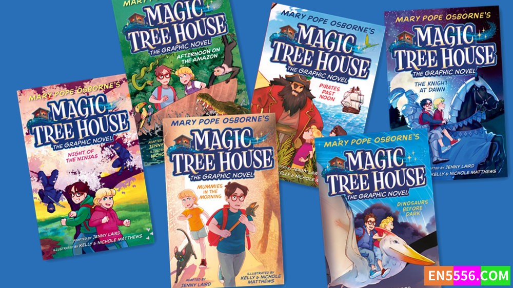 Magic Tree House Graphic Novel Series 1-6 - Mary Pope Osborne神奇树屋漫画书 cbr+pdf9100 作者:英语小助手 帖子ID:282081 