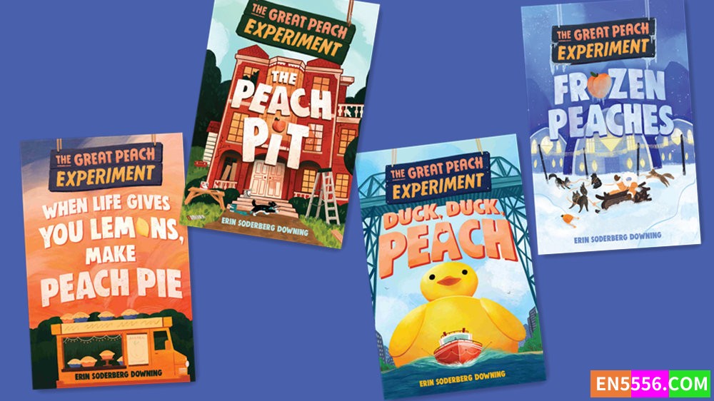 The Great Peach Experiment Series 1-4 - Erin Soderberg Downing  电子书mobi+epub725 作者:英语小助手 帖子ID:282103 