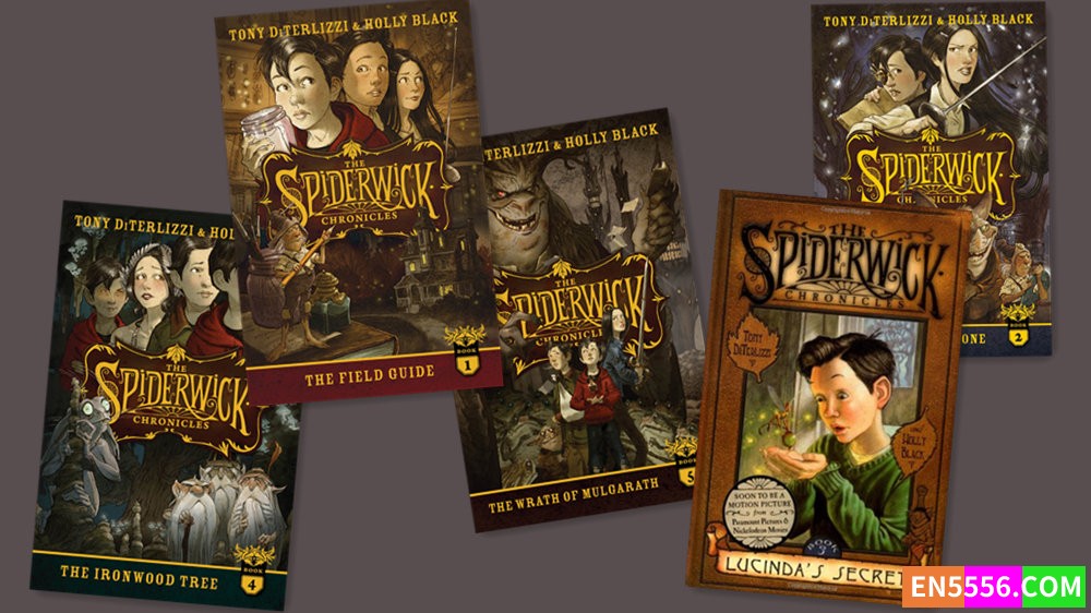 The Spiderwick Chronicles Series 1-5 - Holly Black 有声书音频MP3+电子书6564 作者:英语小助手 帖子ID:282185 