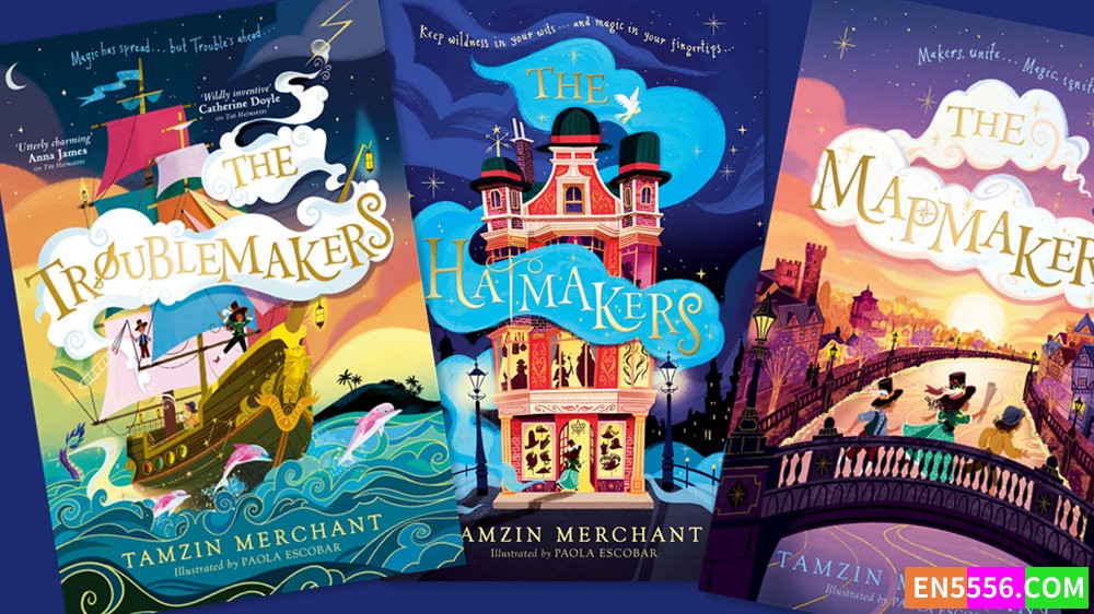 The Hatmakers Series 1-3 - Tamzin Merchant 电子书mobi+epub4743 作者:英语小助手 帖子ID:282239 