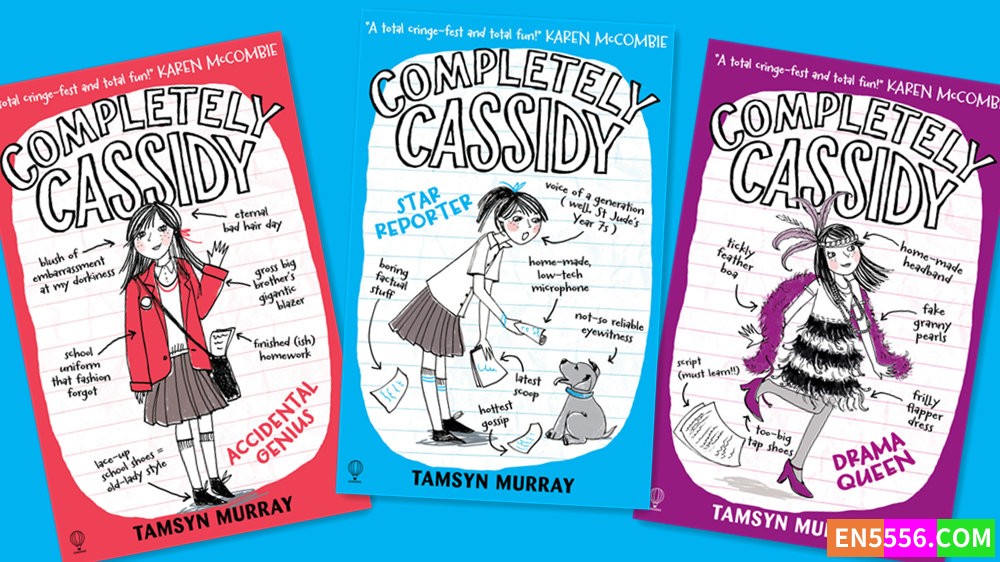 Completely Cassidy Series 1-3 - Tamsyn Murray 有声书音频MP3+电子书5417 作者:英语小助手 帖子ID:282304 