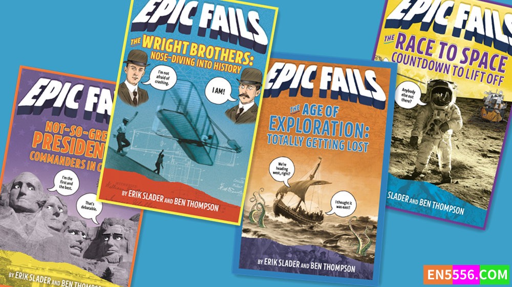 Epic Fails Series 1-4 - Ben Thompson 有声书音频MP3+M4B+电子书1475 作者:英语小助手 帖子ID:282393 