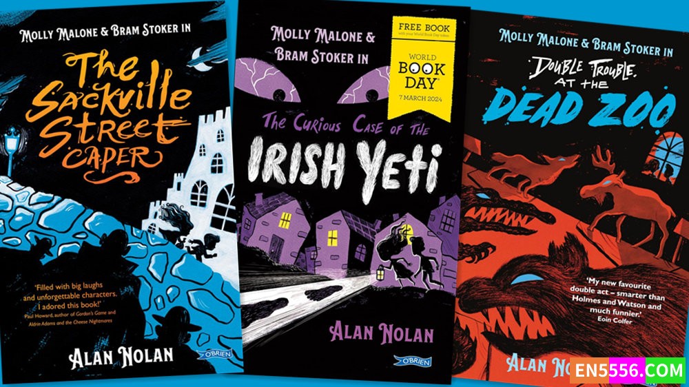Molly Malone and Bram Stoker Series 1-3 - Alan Nolan 有声书音频MP3+M4B+电子书 1-24592 作者:英语小助手 帖子ID:282426 