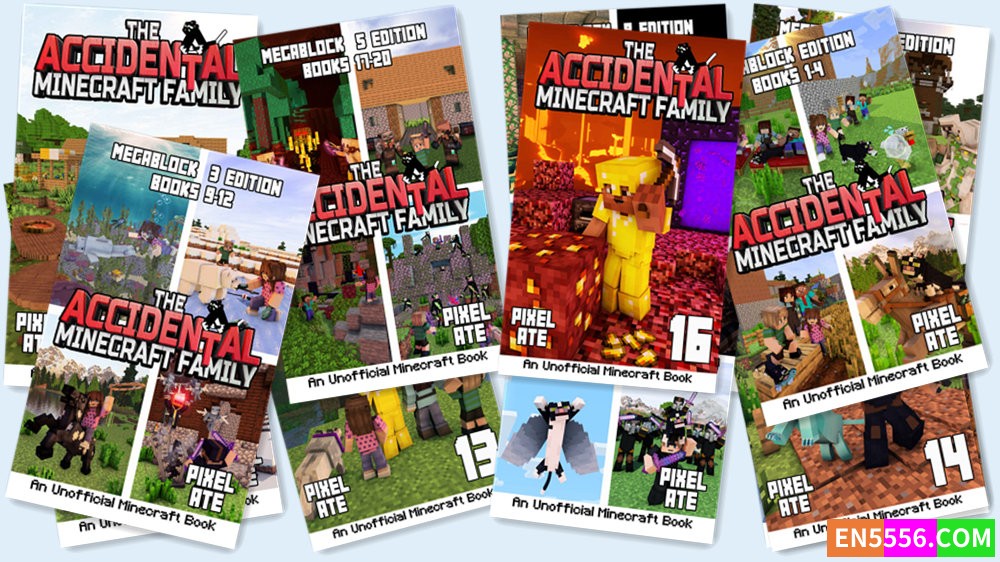 The Accidental Minecraft Family Series 1-36 - Pixel Ate 电子书mobi+epub5451 作者:英语小助手 帖子ID:282473 