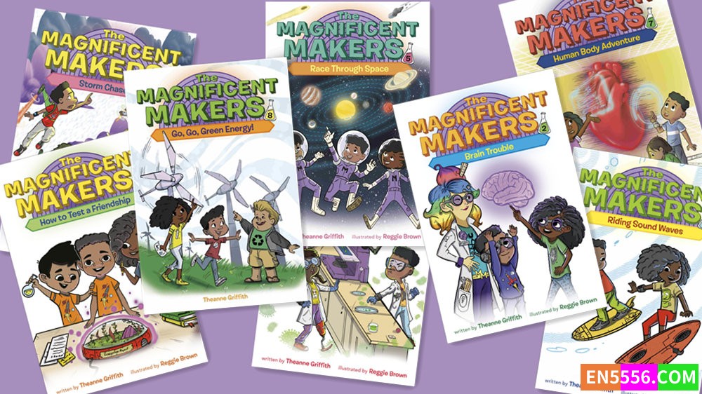 The Magnificent Makers Series 1-8 - Theanne Griffith 电子书mobi+epub5973 作者:英语小助手 帖子ID:282500 