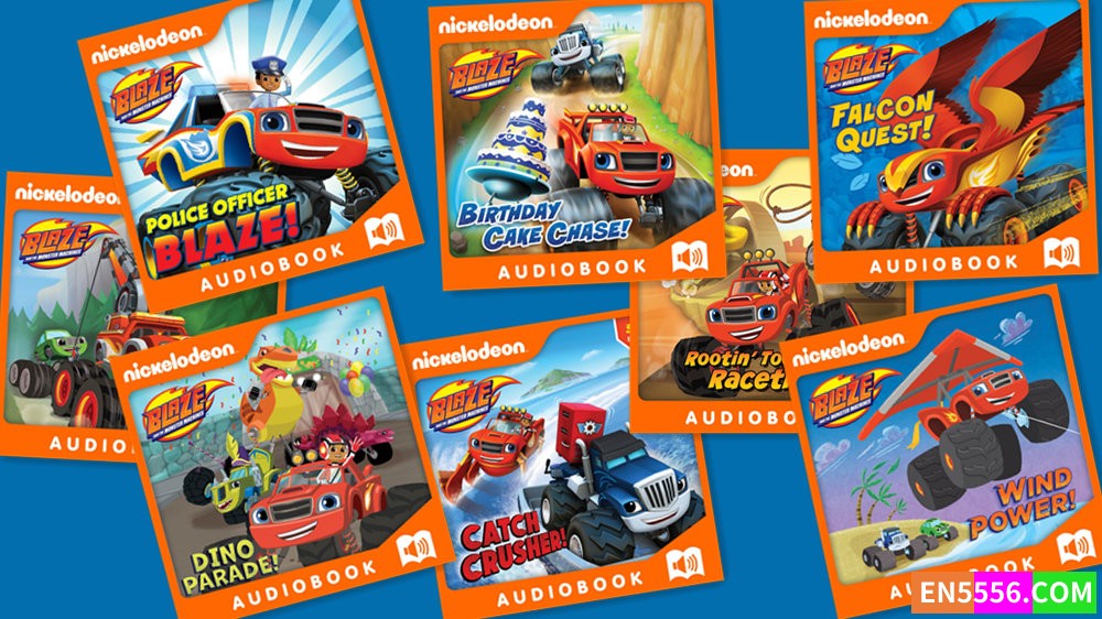 Blaze and the Monster Machines Series 1-8 有声书音频MP3+M4B6486 作者:英语小助手 帖子ID:282571 