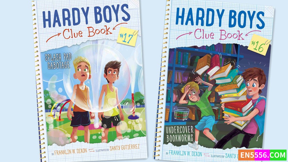 Hardy Boys Clue Book Series 1-17 - Franklin W. Dixon 电子书mobi+epub9307 作者:英语小助手 帖子ID:282581 