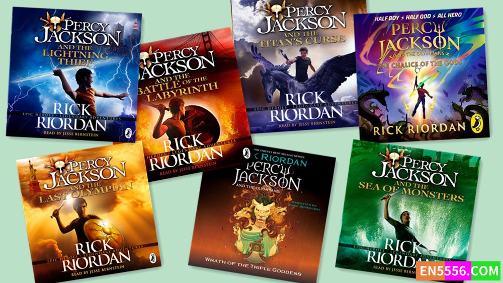 Percy Jackson and the Olympians Series 1-7 - Rick Riordan 有声书音频M4B2075 作者:英语小助手 帖子ID:283095 